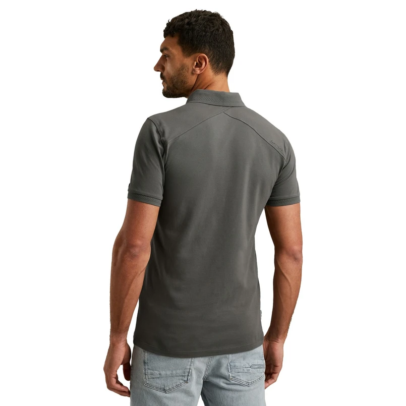 Cast Iron Heren Polo Cpss2504892 Grijs mele