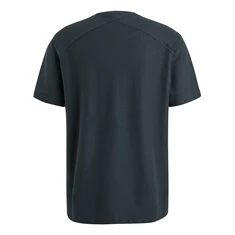 Cast Iron Heren T-shirt Ctss2502554 Bleu