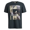Cast Iron Heren T-shirt Ctss2502554 Bleu