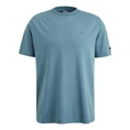 Cast Iron Heren T-shirt Ctss2503560 Bleu