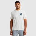 Cast Iron Heren T-shirt Ctss2503562 Wit