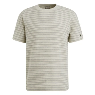 Cast Iron Heren T-shirt Ctss2504581 Lichtgrijs