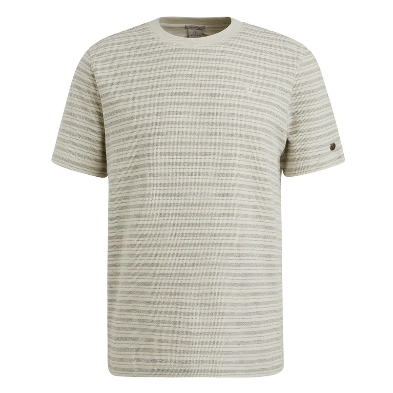 Cast Iron Heren T-shirt Ctss2504581 Lichtgrijs