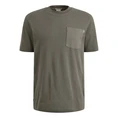 Cast Iron Heren T-shirt Ctss2504582 Grijs mele