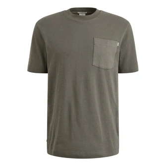 Cast Iron Heren T-shirt Ctss2504582 Grijs mele