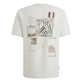Cast Iron Heren T-shirt Ctss2504582 Wit