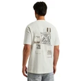 Cast Iron Heren T-shirt Ctss2504582 Wit