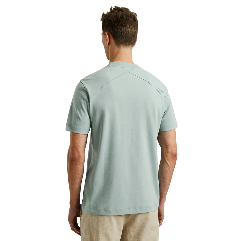 Cast Iron Heren T-shirt Ctss2504584 Petrol