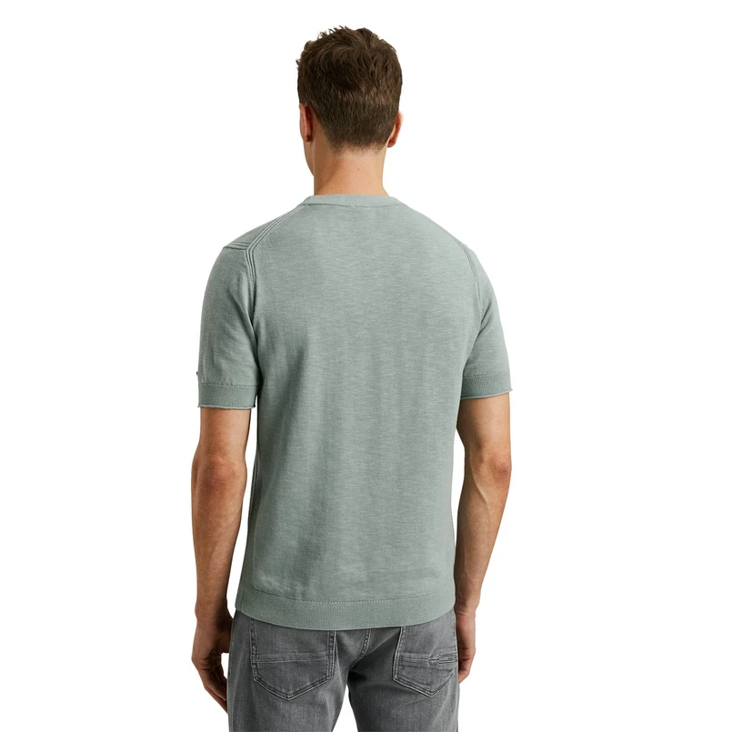 Cast Iron Heren T-shirt Ctss2504596 Petrol