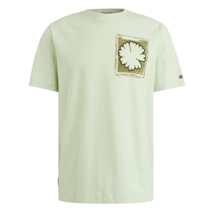 Cast Iron Heren T-shirt Ctss2505586 Groen