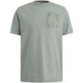Cast Iron Heren T-shirt Ctss2505586 Petrol