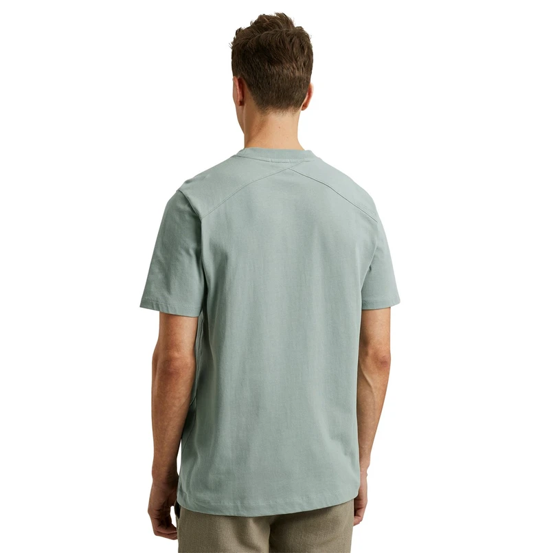 Cast Iron Heren T-shirt Ctss2505586 Petrol