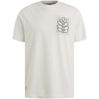 Cast Iron Heren T-shirt Ctss2505586 Wit