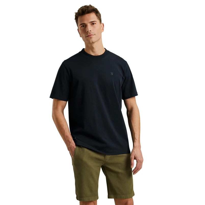 Cast Iron Heren T-shirt Ctss2505587 Blauw