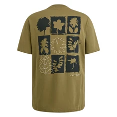 Cast Iron Heren T-shirt Ctss2505587 Groen