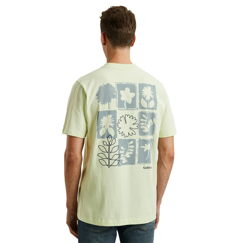 Cast Iron Heren T-shirt Ctss2505587 Groen