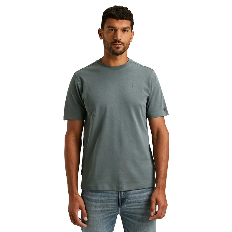 Cast Iron Heren T-shirt CTSS2508588 Antraciet