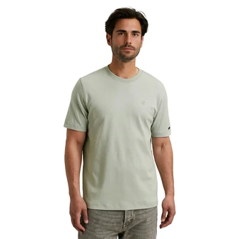 Cast Iron Heren T-shirt CTSS2508588 Grijs dessin