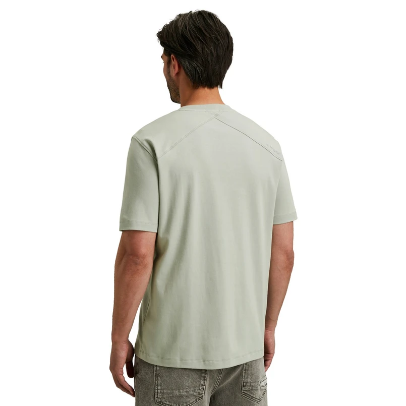 Cast Iron Heren T-shirt CTSS2508588 Grijs dessin