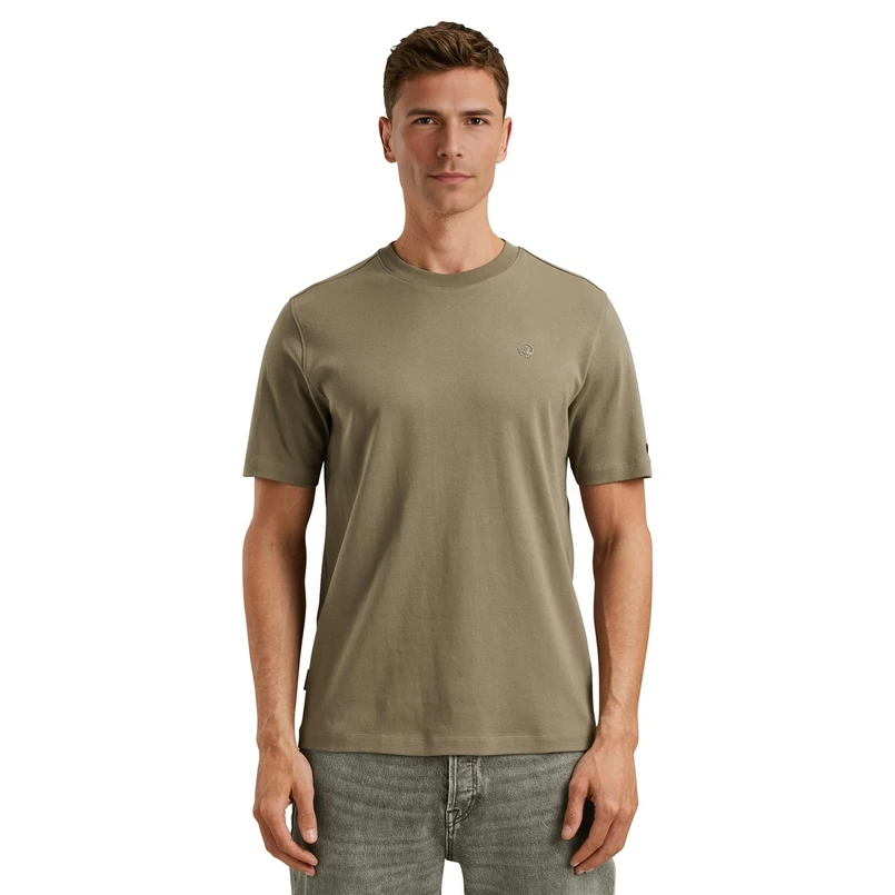 Cast Iron Heren T-shirt CTSS2508588 Khakigroen