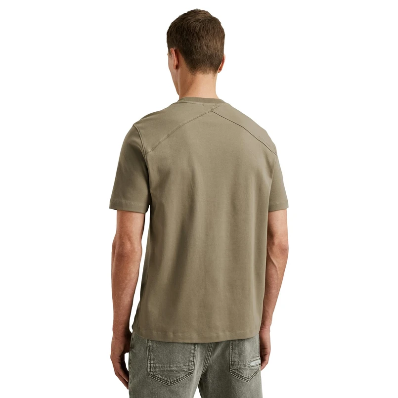 Cast Iron Heren T-shirt CTSS2508588 Khakigroen