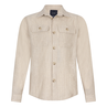 Cavallaro Heren Overhemd 123251015 OFF-WHITE