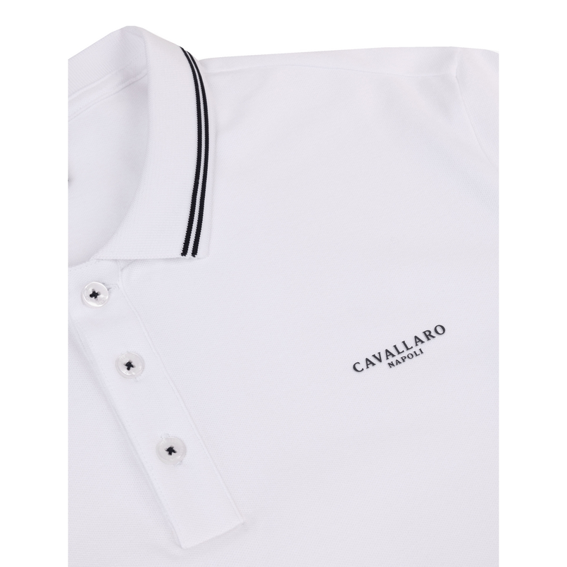 Cavallaro Heren Polo 116251004 Wit