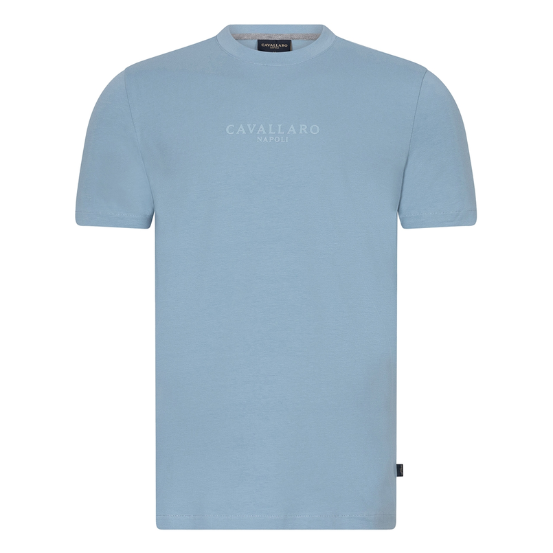 Cavallaro Heren T-shirt 117251000 Middengrijs