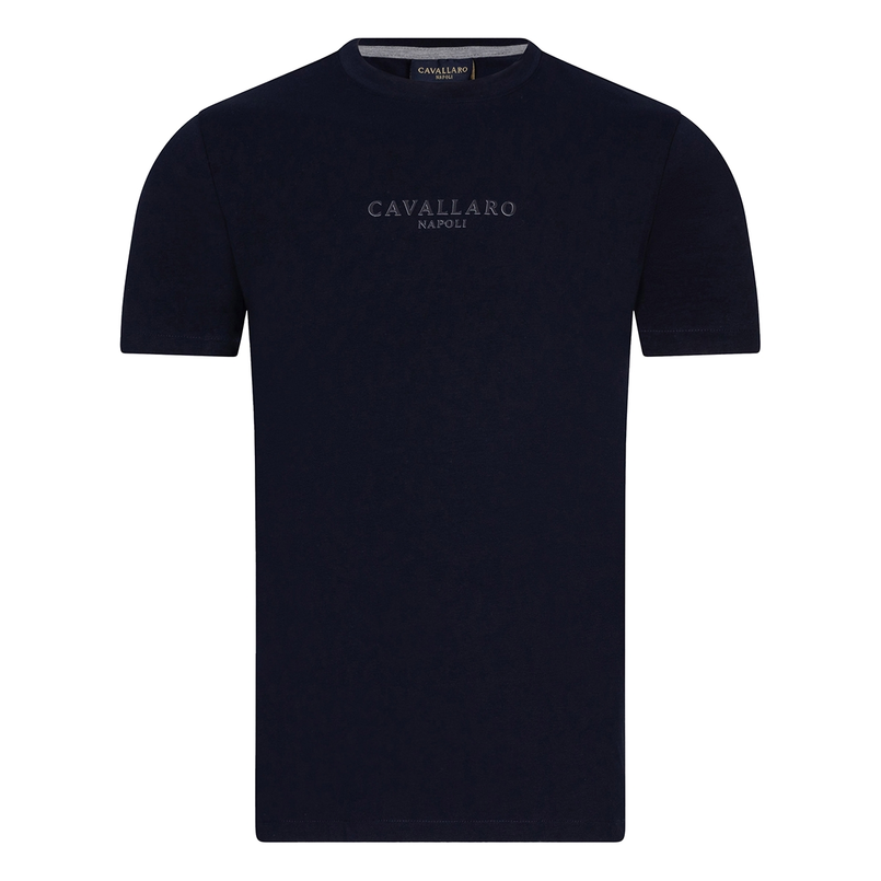 Cavallaro Heren T-shirt 117251000 Navy