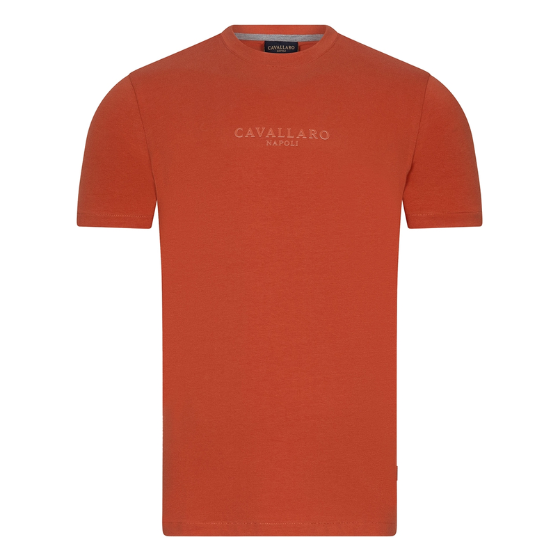 Cavallaro Heren T-shirt 117251000 Oranje