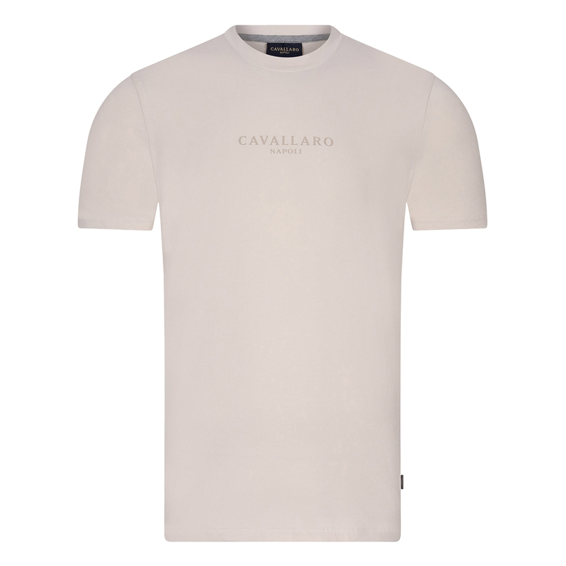 Cavallaro Heren T-shirt 117251000 Wit