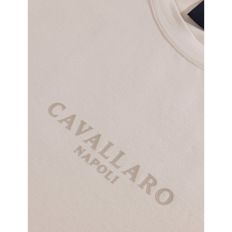 Cavallaro Heren T-shirt 117251000 Wit