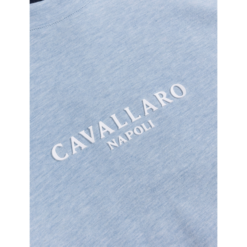Cavallaro Heren T-shirt 117251003 Bleu