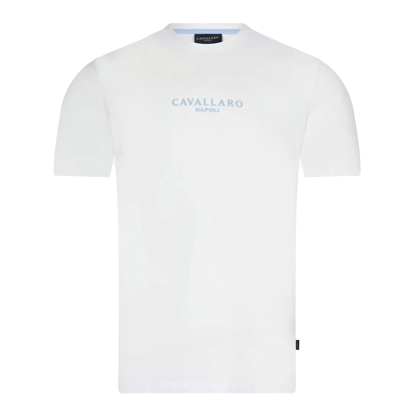 Cavallaro Heren T-shirt 117251015 OFF-WHITE