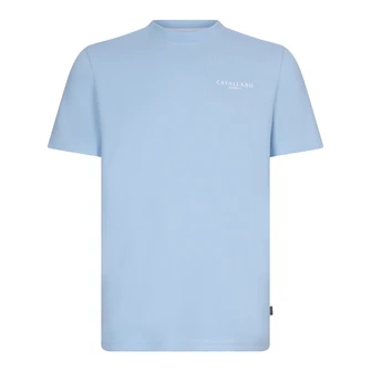 Cavallaro Heren T-shirt 117251016 Bleu