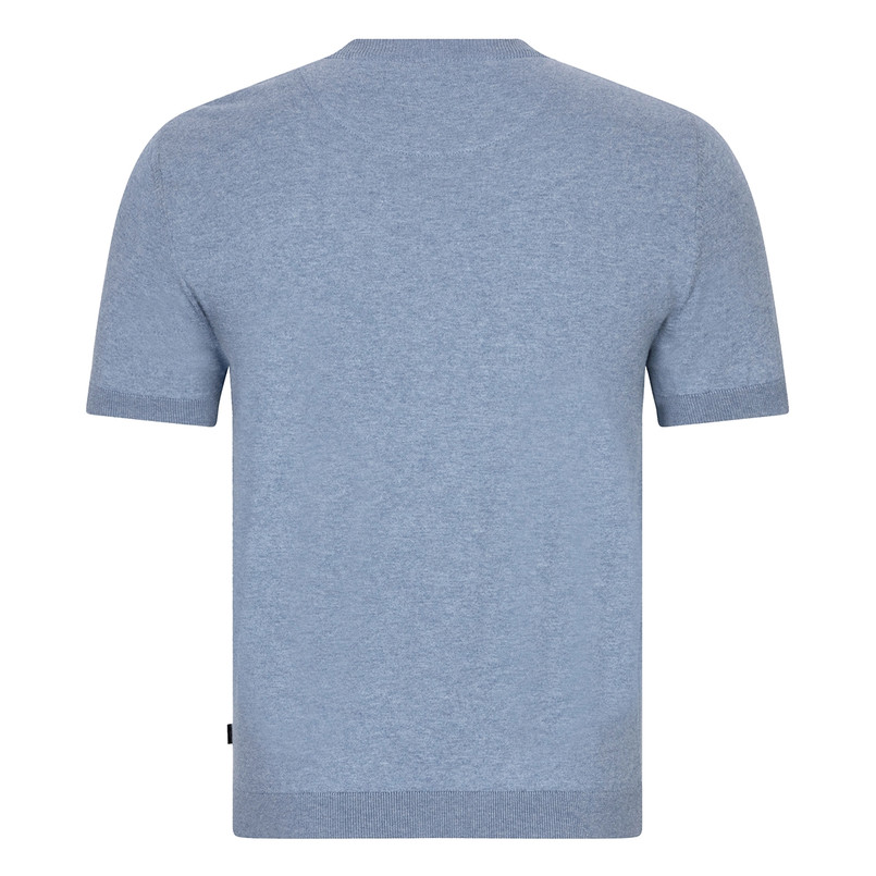 Cavallaro Heren T-shirt 117251018 Blauw mele