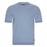 Cavallaro Heren T-shirt 117251018 Blauw mele
