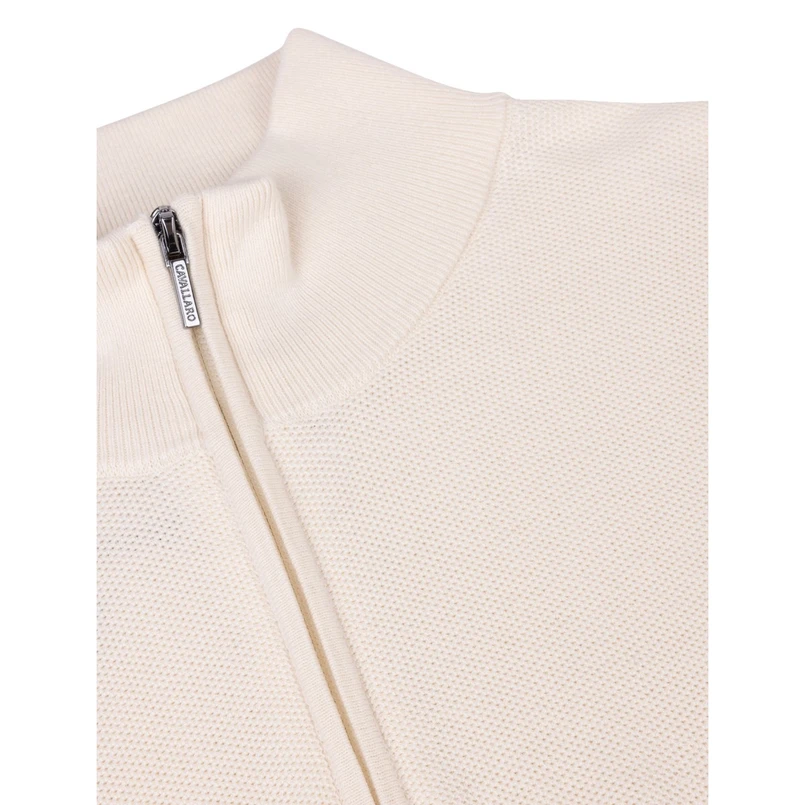 Cavallaro Heren Zipper 118251010 OFF-WHITE