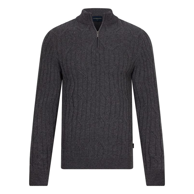 Cavallaro Heren Zipper 118255011 Grijs dessin