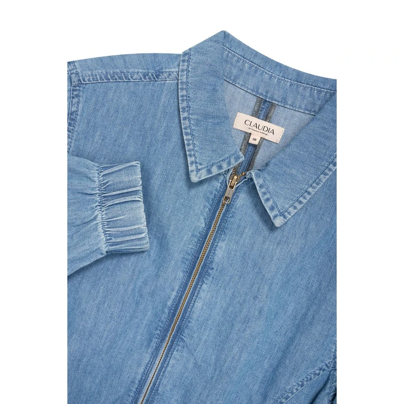 Claudia by Claudia Strater Dames Blazer CS16-25528 Mid blue denim