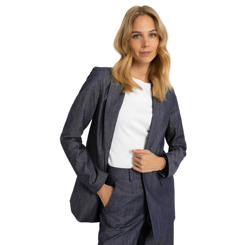 Claudia by Claudia Strater Dames Blazer Cs25-15511 Navy