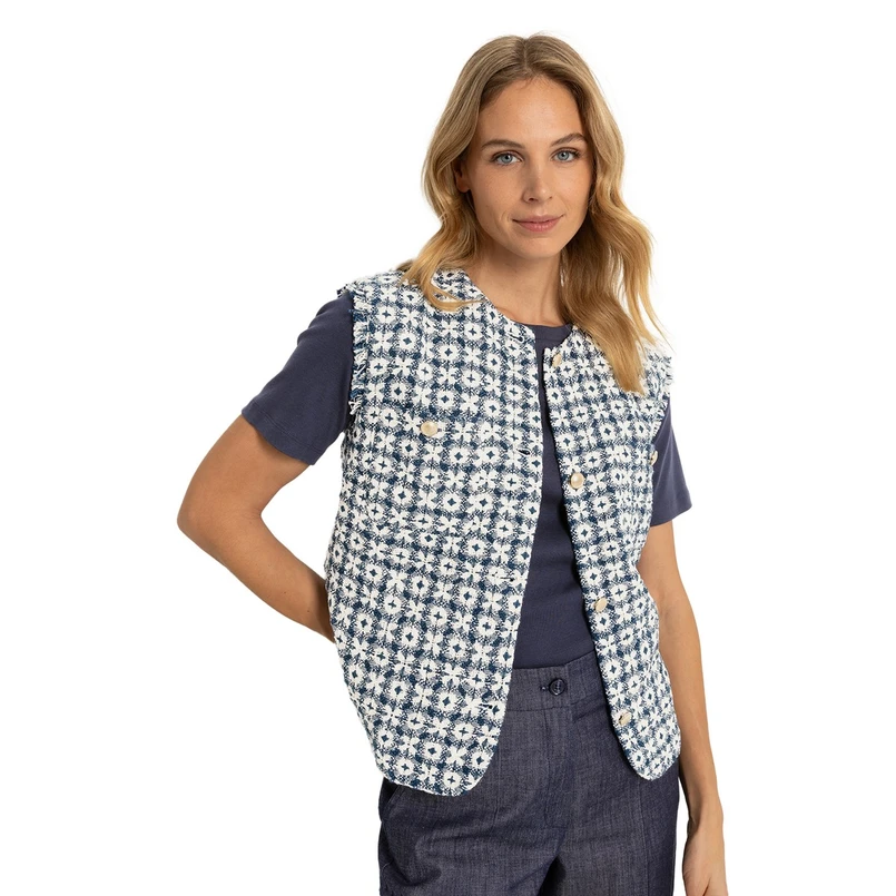 Claudia by Claudia Strater Dames Blazer Cs25-15513 Navy