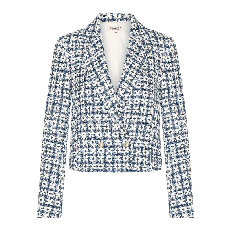 Claudia by Claudia Strater Dames Blazer Cs25-15518 Navy