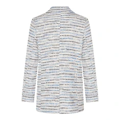 Claudia by Claudia Strater Dames Blazer Cs25-15522 Bleu