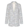 Claudia by Claudia Strater Dames Blazer Cs25-15522 Bleu