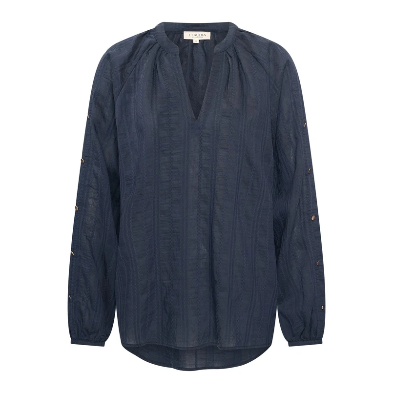 Claudia by Claudia Strater Dames Blouse Cs14-25420 Navy