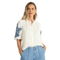 Claudia by Claudia Strater Dames Blouse CS14-25428 Wit
