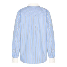 Claudia by Claudia Strater Dames Blouse Cs25-14511 Bleu