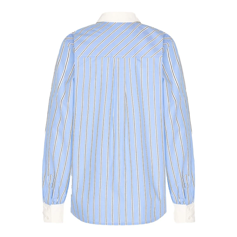 Claudia by Claudia Strater Dames Blouse Cs25-14511 Bleu