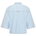 Claudia by Claudia Strater Dames Blouse Cs25-14513 Mid blue denim